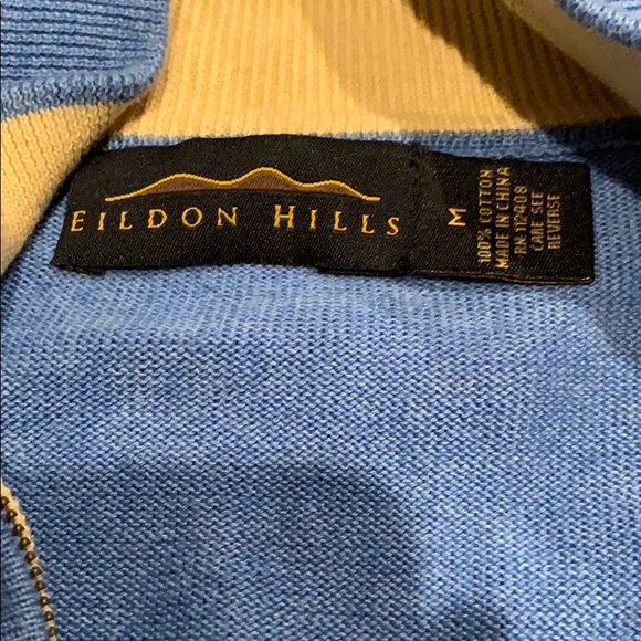 Eildon Hills Pullover M blue - Picture 2 of 3